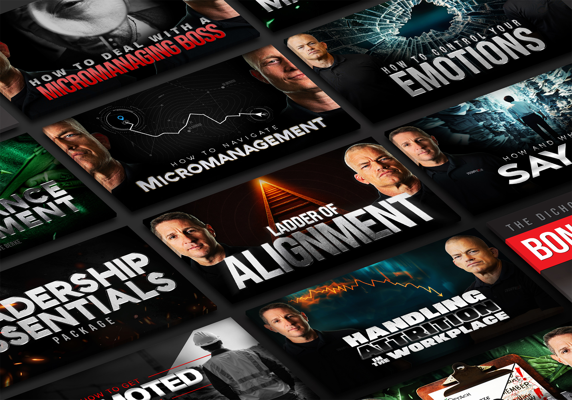 Echelon Front Course Grid Ladder of Alignment