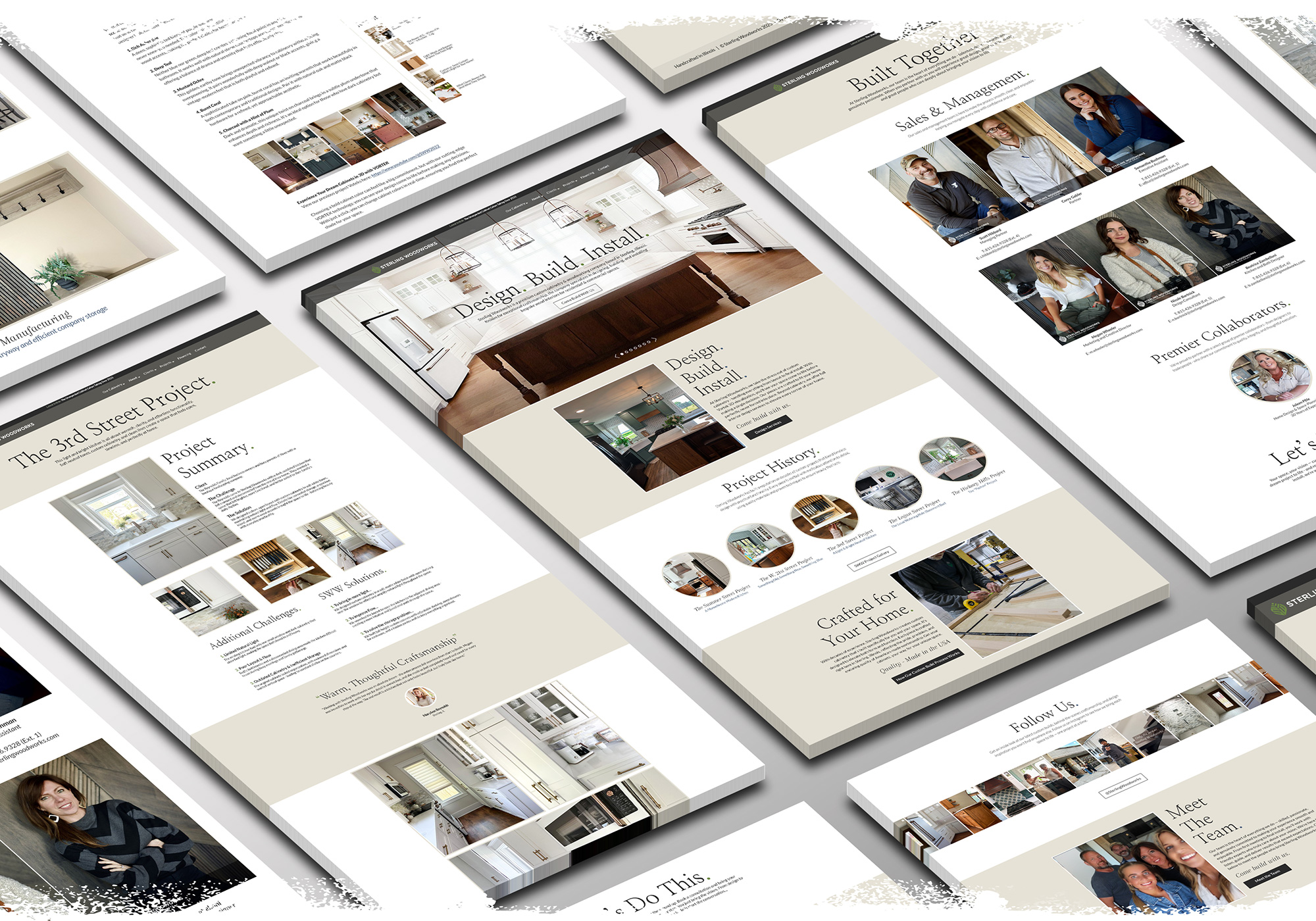 SWW Sterling Woodworks Example Portfolio